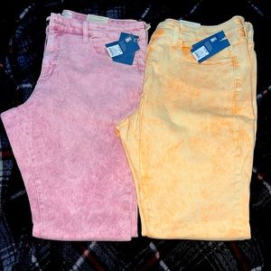 Pair of Women’s High Rise Skinny Jeans (Plus Size)